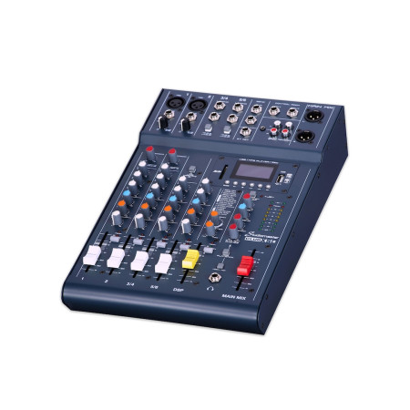 MIXER 4 CHANNEL 6 INPUTS  STUDIOMASTER CLUBXS6