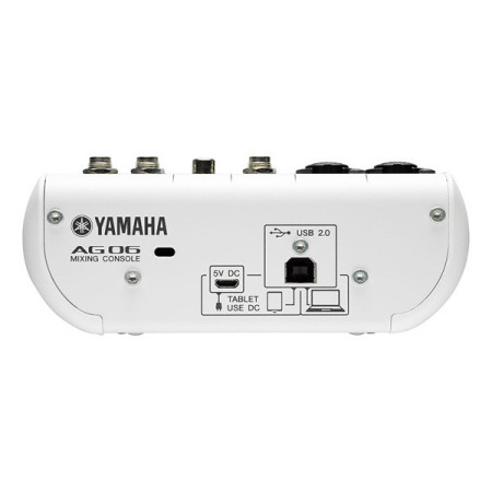 INTERFACE AUDIO USB ET MIXER HYBRIDE 6 VOIES AG06 YAMAHA
