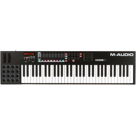 M-AUDIO CLAVIER KEYSTATION CODE61 USB MIDI 61 NOTES 16 PADS