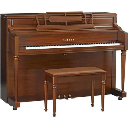 PIANO DROIT M2 SATIN DARK WALNUT 1.10m