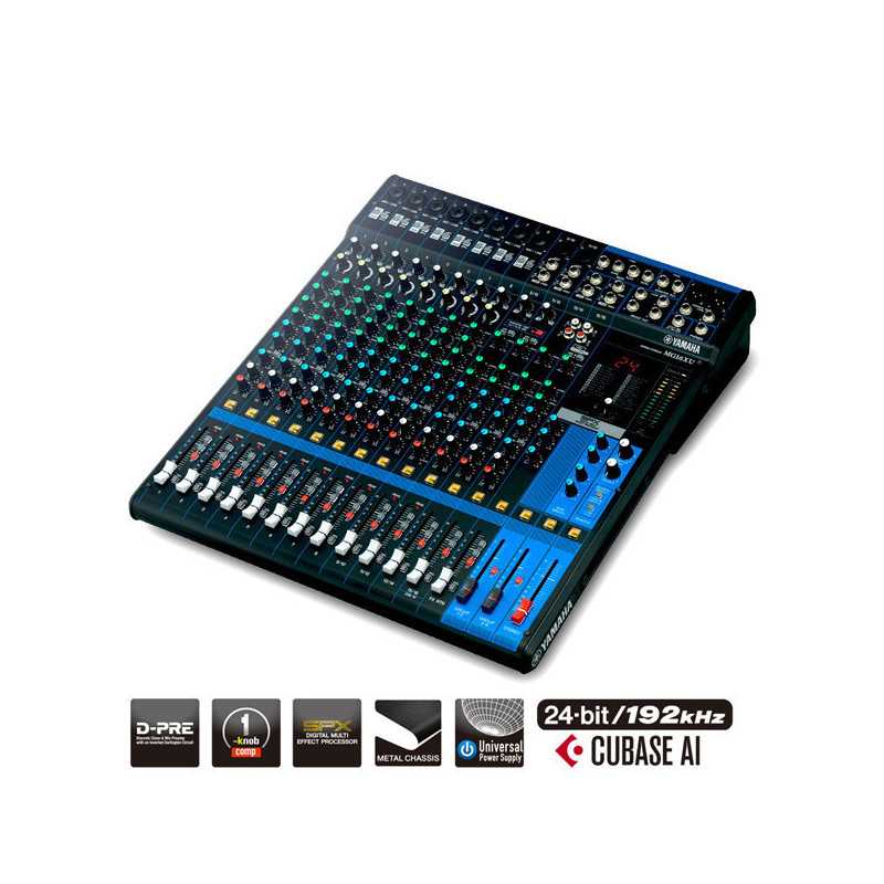 Table de mixage audio 4 canaux Table de mixage numérique USB pour